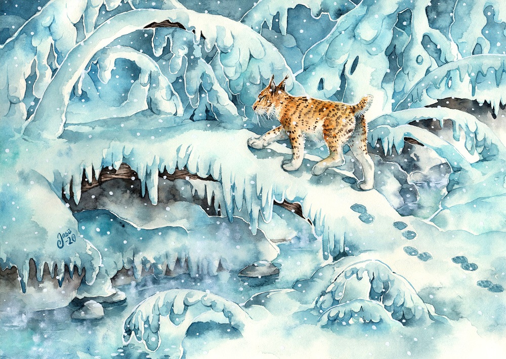 Original Painting - Winter Wonderland
